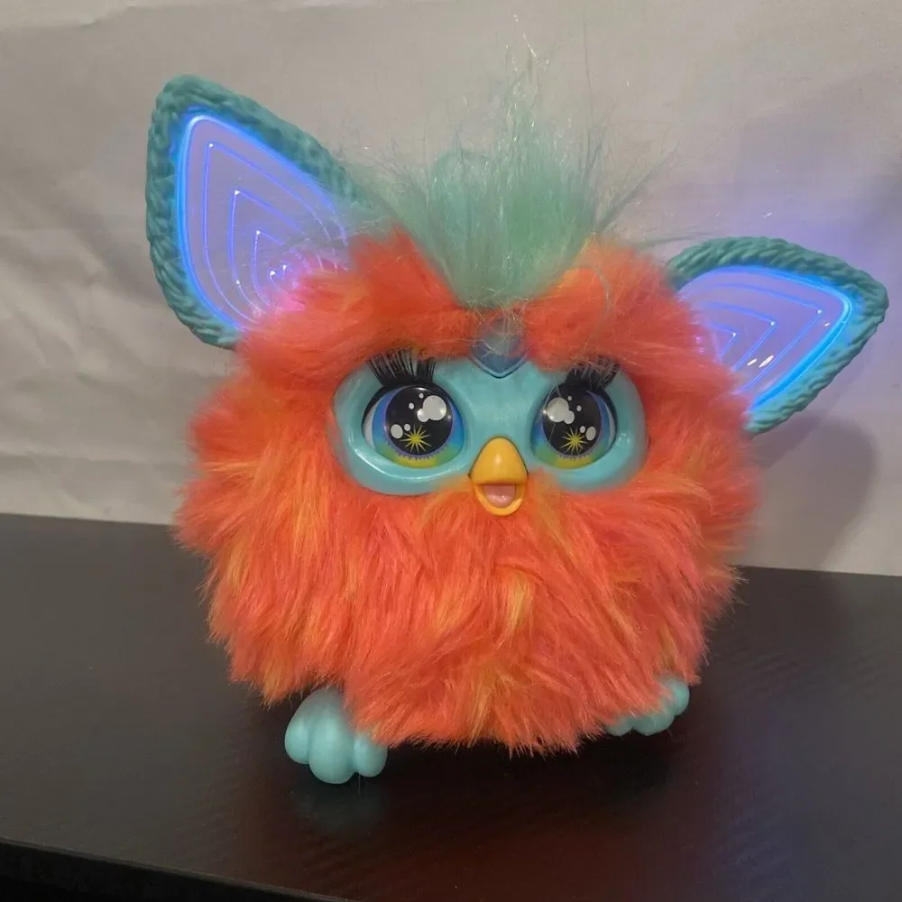 Furby Coral Interactive Plush‎ Toy No Accessories Tested Working